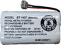 JustGreatDealz Battery BT-1007 BT1007 BT904 BT-904 BT1015 BT-1015 BBTY0651101 BBTY0460001 BBTY0510001 BBTY0624001 BBTY0700001 HHR-P506 HHR-P506A Compatible with Uniden Telephones (1-Pack)