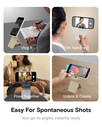 MOFT Phone Tripod Stand, Portable Selfie Stick for iPhone, Mulit-Angle
