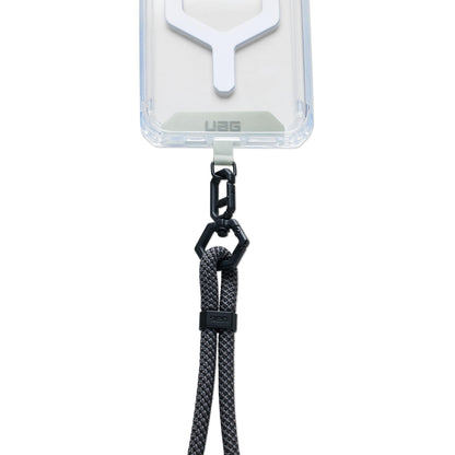 URBAN ARMOR GEAR UAG Phone Lanyard Wrist Strap 7mm - Anti-Theft Anti-Drop Adjustable Paracord Wrist Lanyard for Galaxy iPhone Cases, Civilian Graphite/Black