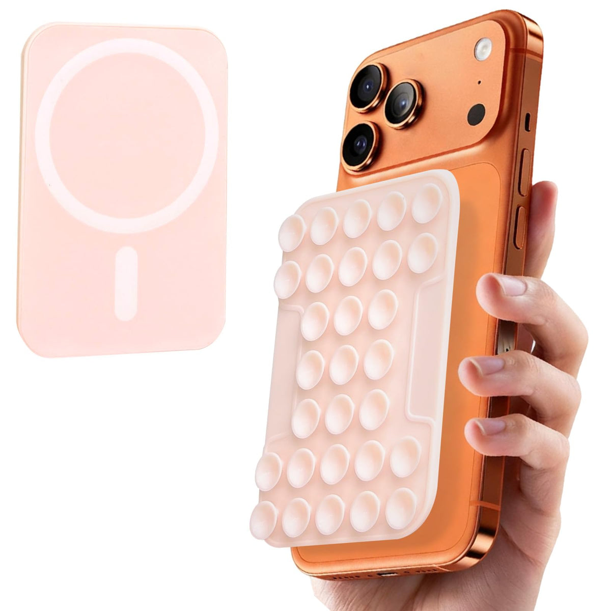 Falatong for MagSafe Suction Mount - 29 Silicone Suction Cup Phone Mount