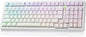 x AULA F99 Keyboard Gaming, Wireless Mechanical Keyboards, Hot Swappable Custom Creamy White Keyboard, RGB Backlit PC Gaming Keyboards,BT5.0/2.4GHz/USB-C,Topographic Side-printed Keycaps,LEOBOG Switch