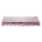 KiiBoom Premium Acrylic Transparent Keyboard Dust Cover, Waterproof, Anti-Dust, Anti-Cat Protector Cover Lid for Mechanical Keyboard (Clear, 12.6'' x 5.3'' x 0.78'')
