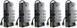 Belkin Surge Protector w/ 8 Rotating & 4 Standard Outlets (Pack of 5) - 8ft Sturdy Extension Cord with Flat Pivot Plug for Home, Office, Travel, & Desktop - Power Strip - 4320 Joules