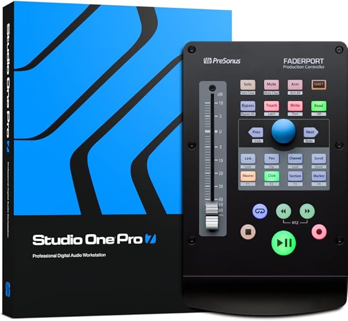 PreSonus FaderPort DAW Controller with Studio One Pro Software