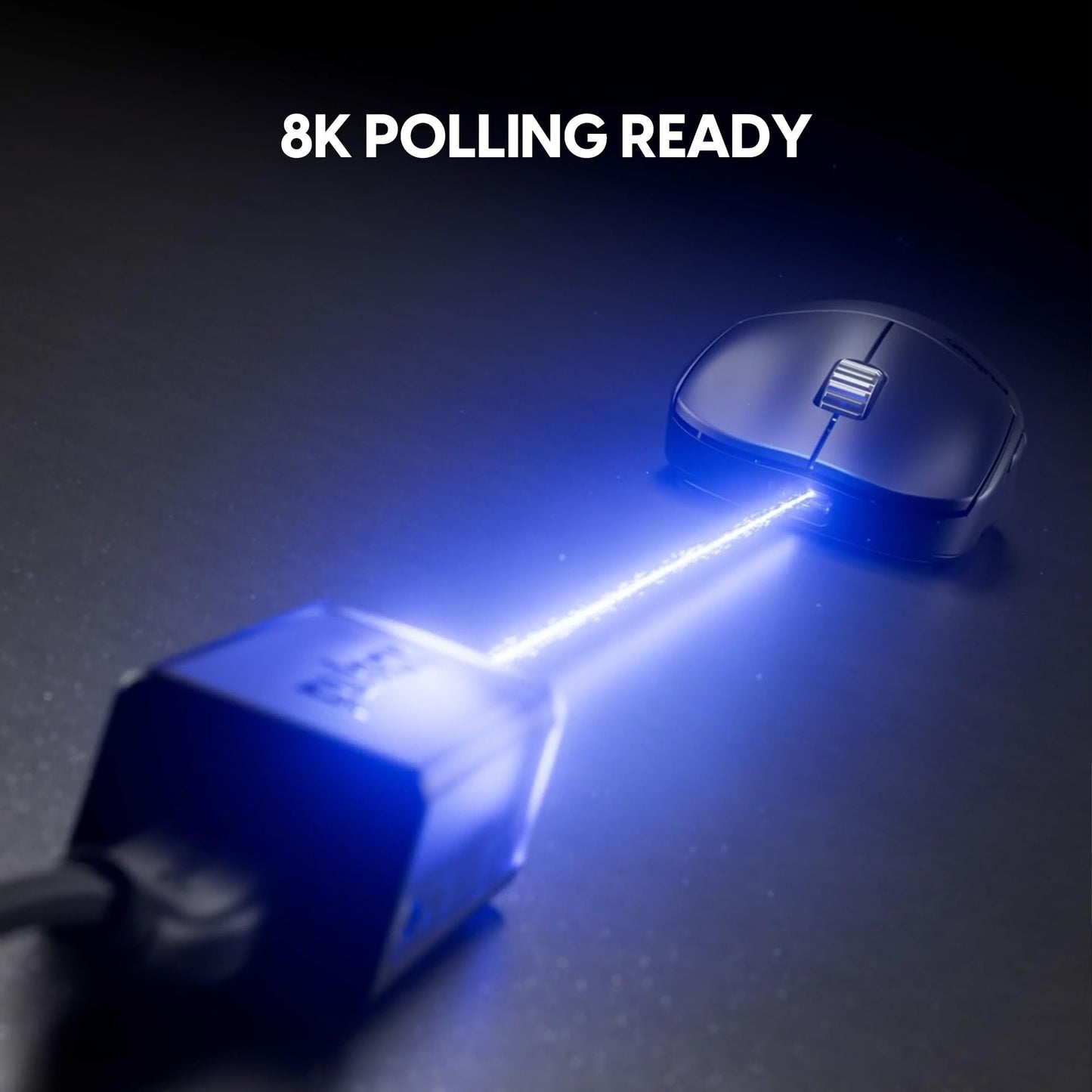 Pulsar Gaming Gears X2H v3 eS Wireless Gaming Mouse, Ultra Lightweight 1.87 oz (60g), Symmetrical, Optical Switch, 32000 DPI, 750 IPS, XS-1 Sensor, 8k Compatible (Mini, Black)
