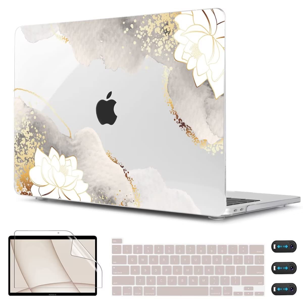 CISSOOK Compatible with MacBook Pro 13 inch Case 2025-2016 Release M2 M1