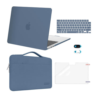 MOSISO Compatible with MacBook Air 13 inch Case M5 2026 M4 M3 M2 2025-2022