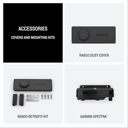 Garmin® Fusion Apollo™ MS-RA800 Marine Stereo, Premium Touchscreen Stereo with Built-in Wi-Fi® Connectivity