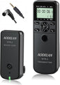 Wireless Shutter Camera Remote Intervalometer Timer Compatible with Nikon D3, D4, D4s, D5, D6, D800, D850, D810, D700, D500, D300, D200, F6, F100, F5, F90, N90s, D1X, D2H; Replaces Nikon MC-30A