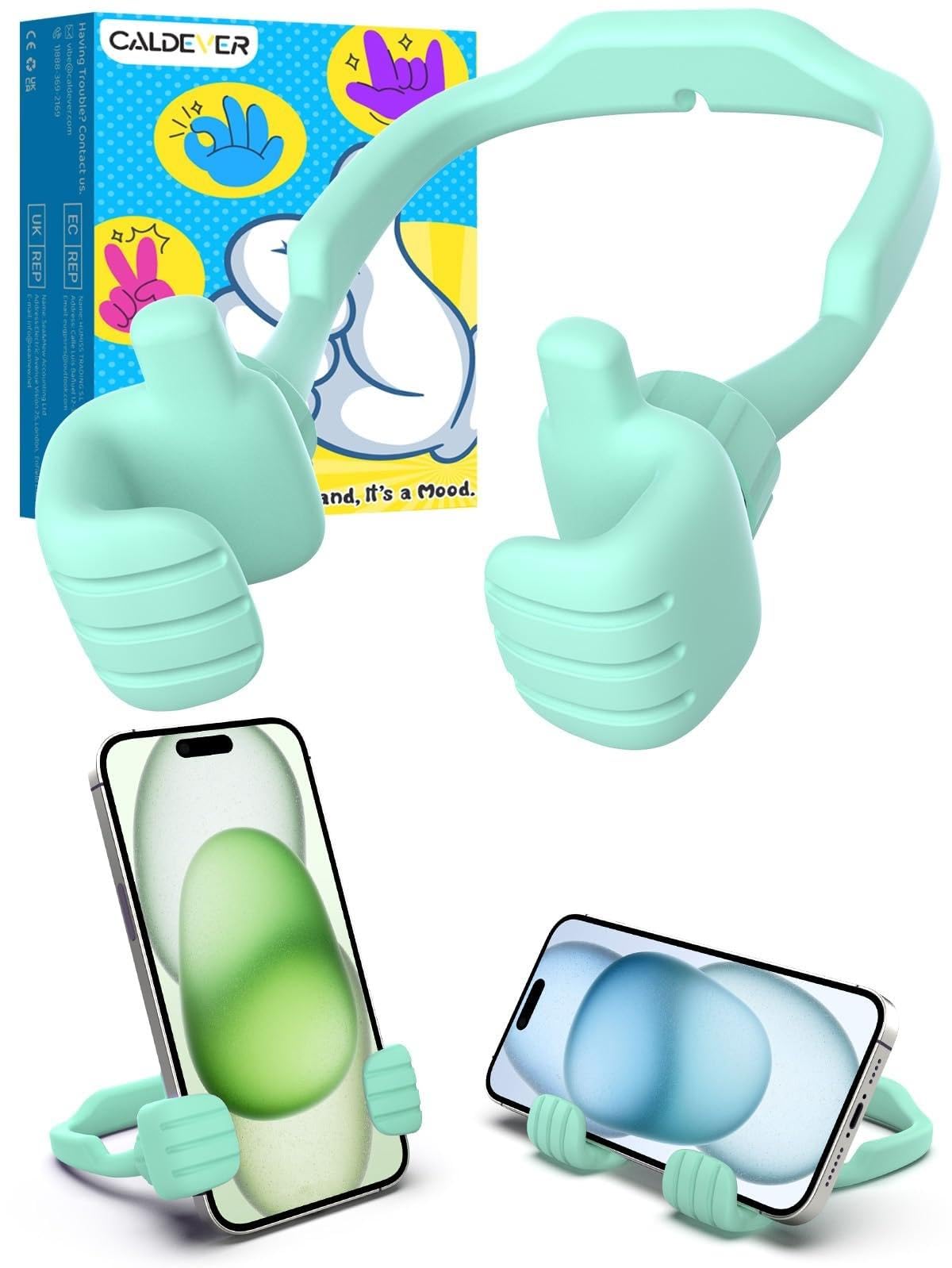 Christmas Stocking Stuffers for Men Women Thumbs Up Lazy Phone Stand