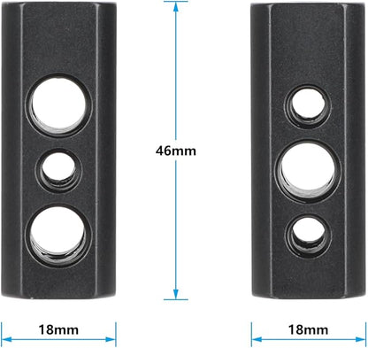 CAMVATE Accessory Mount Adapter with 1/4"-20 & 3/8"-16 Threads - 3633