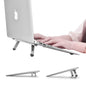 nediea Aluminum Laptop Riser, 4 Adjustable Heights, Foldable for Desk