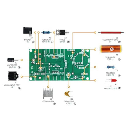 Tesl Coil Soldering Kit