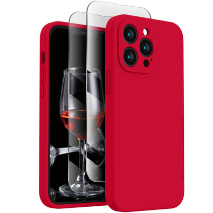 FireNova Designed for iPhone 13 Pro Case, 6.1", Deep Red