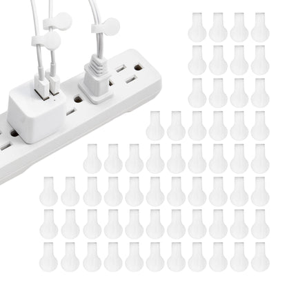 Wrap-It Storage Cable Labels - Mini (60 Pack) White