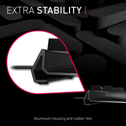 Cherry MX 3.0S, Wired Mechanical Gaming Keyboard, Robust Aluminum Housing, RGB-Lighting, Full Key Rollover, Anti Ghosting, MX RED Switches, White