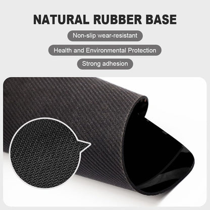 Square Mouse Pad 3D Dog-Santa Hat-1,Gaming Mouse Pads for Desk,Soft Computer Waterproof Non-Slip Mouse Mat