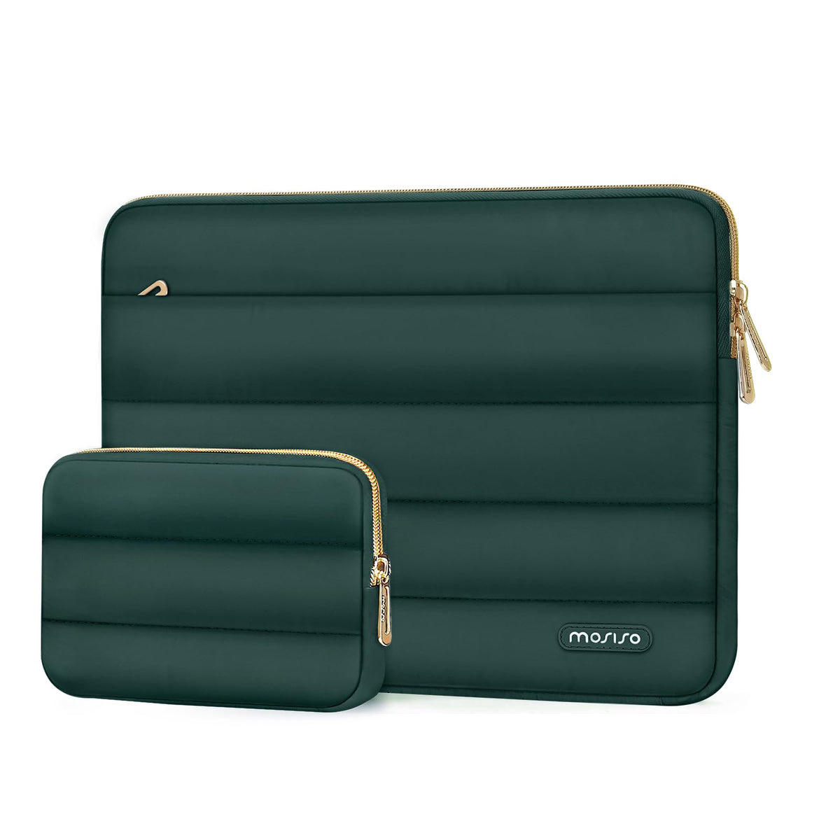 MOSISO Laptop Case 13.3 inch,13-13.3 inch Puffy Laptop Sleeve Carrying Case