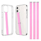 TEAMOLA Silicone Phone Grip Strap, Anti-Slip Phone Hand Holder Black 210
