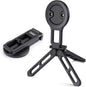 for MagSafe Pocket Tripod Stand – Magnetic Phone Stand for iPhone 16/15/14/13/12 Series | Adjustable Angle, 20 N52 Strong Magnets, Full Metal Build, Foldable & Mag Case Compatible