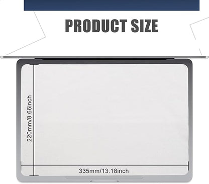 2 Pack Microfiber Liner Cleaning Cloth 15" 16" MacBook Air/MacBook Pro Screen Keyboard Imprint Protection, Keyboard Protector Compatible with MacBook Air 15.3" /MacBook Pro 15"/MacBook Pro 16"