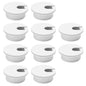 EASYEAH 10 Pcs Desk Grommet 1-3/8" / 35 mm, Desk Cord Hole Cover