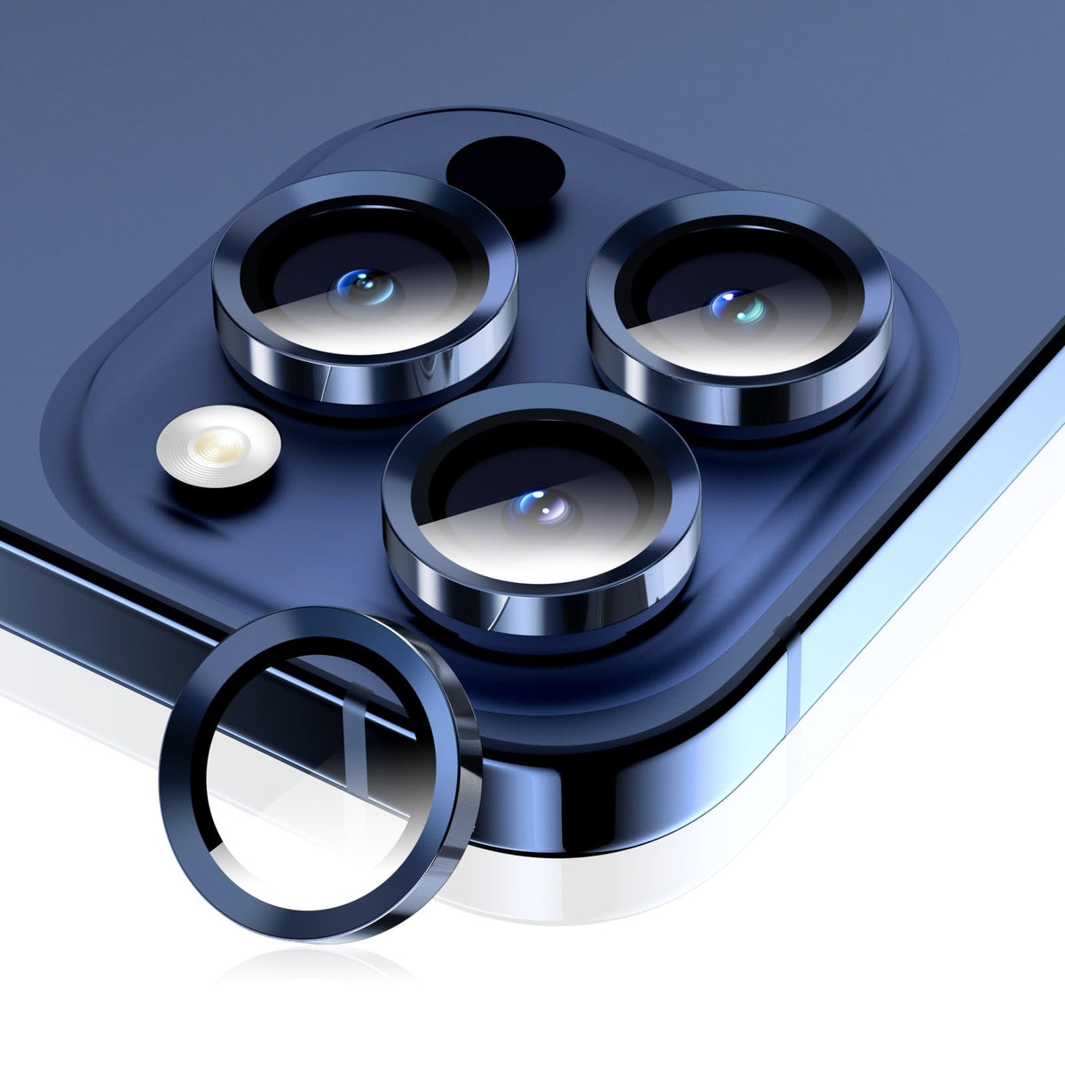 Wumigoo Camera Lens Protector for iPhone 16 Pro Max/16 Pro- Natural