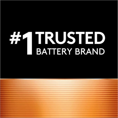 Duracell - CopperTop D Alkaline Batteries with recloseable Package - Long Lasting, All-Purpose D Battery for Household and Business - 8 Count (Pack of 2)