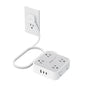 TESSAN Surge Protector Power Strip with 900J Surge Protection, 20 Ft, Grey