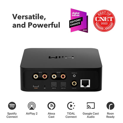 WiiM Pro Music Streamer to Upgrade Stereo with AirPlay 2, Spotify Connect