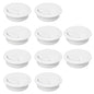 10 Pcs Desk Grommet 2" / 50 mm, Desk Cord Hole Cover, Cable Grommet ABS Plastic, Desk Hole Grommet for Home & Office Pc, Detachable Adjustable Cable Cord Organizer-White