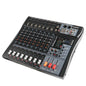G‑MARK MR80S 8‑Channel Analog Audio Mixer, USB Bluetooth Mixing Console with 48V Phantom Power & Reverb Effect, Sound Board Controller for PC Recording, Stage DJ, Live Streaming & Studio