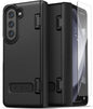 VRS DESIGN Phone Case for Galaxy Z Fold 5 5G (2023) [Terra Guard Modern], Premium Modern Neat Style Case [Anti Scratch Spring-Loaded Hinge Protection] with Screen Protector (Matte Black/Renewed)
