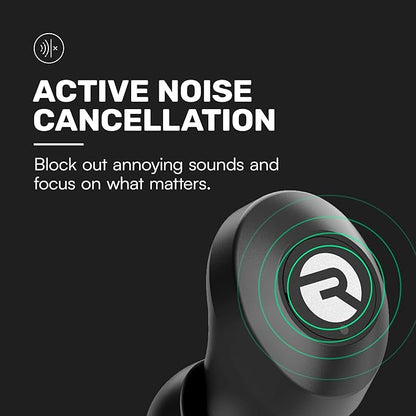 Raycon Everyday Earbuds Classic Bluetooth Wireless with Microphone - Stereo Sound, Active Noise Canceling, in-Ear Bluetooth Headset True Wireless Earbuds 32 Hours Playtime (Rose Gold)