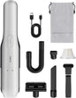 A2C Handheld Vacuum Cordless with 19000Pa Strong Suction, Mini Car Vacuum Cleaner with HEPA Filter, 2 Suction Modes, Multi-Nozzles, Portable Vacuum Cleaner for Home, Car, Office, Keyboards