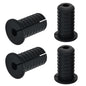 EASYEAH 2pc Black Starlink Cable Grommets 1" Silicone Wire Hole Grommet