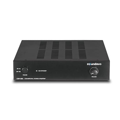 CSA-150 Stereo Amplifier for Home Audio, Residential and Commercial Installation 450W bridgeable