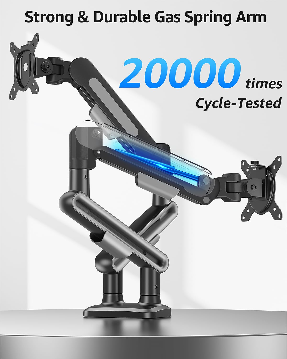 MOUNTUP Dual Monitor Mount, Heavy Duty Monitors Arm
