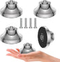 Audiocrast IF4021S HiFi Speaker Isolation Feet Pads 4PCs Stainless Steel 40x21mm Silver Speaker Shock Absorber Vibration Dampener Floor Protector for Audio Subwoofer CD DVD Amplifier Turntable DAC