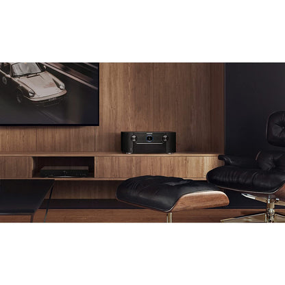 Marantz AV8805A AV Pre-Amplifier - 13.2 Channel, Advanced 8K Upscaling, IMAX Enhanced, Auro-3D, Dolby Atmos & DTS, Wireless Streaming via Wi-Fi, Bluetooth, AirPlay 2 & HEOS, Amazon Alexa, Audyssey EQ