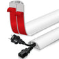 EYAYEN Floor Cord Cover for Wires on Floor Self Adhesive Cord Hider
