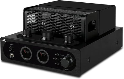 INFI Audio Hybrid Class AB Tube Amplifier 6N3 Power Amp with Bluetooth Home Audio HiFi Stereo Receiver Integrated Amp AUX Bluetooth USB Charger Optical Coaxial Sub-Out