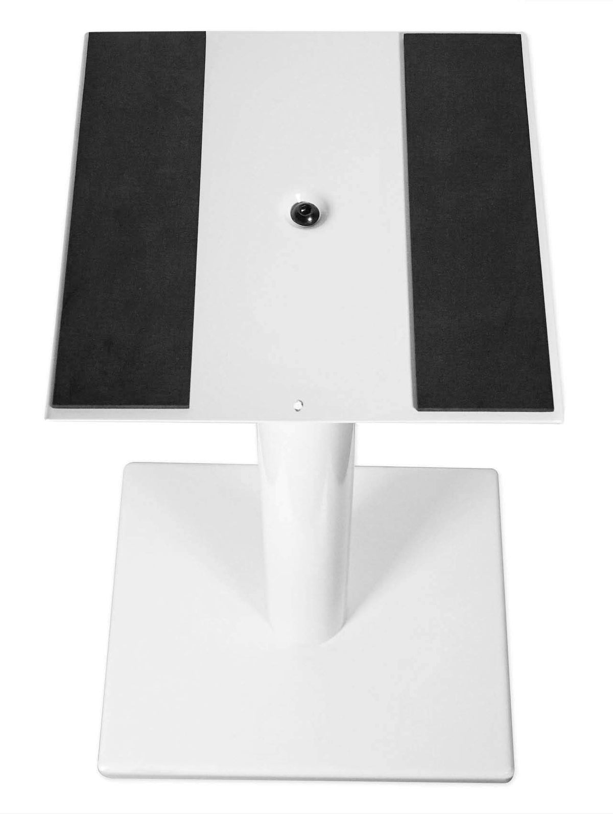 Rockville RS21W V2 Pair 21" Steel Bookshelf Speaker/Monitor Stands, White