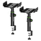 Vondynote Dual Side Clamp Studio Monitor Stands Short Desk Speaker Stands