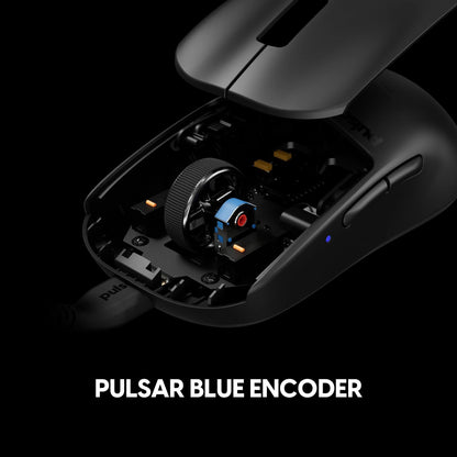 Pulsar Gaming Gears X2 Wired Gaming Mouse, Ultra Lightweight, Optical Switch, 26000 DPI, Motion Sync, PAW3395 Sensor (Medium, Wired, White)