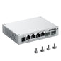 SODOLA 6 Port 2.5Gb Easy Web Managed Switch, 4 x 2.5G Base-T Ports, 2 x 10G SFP+,Aluminum Alloy Cooling & Magnetic Mounting - LACP/QoS/VLAN/IGMP Managed Multi-Gigabit Switch for Homelab