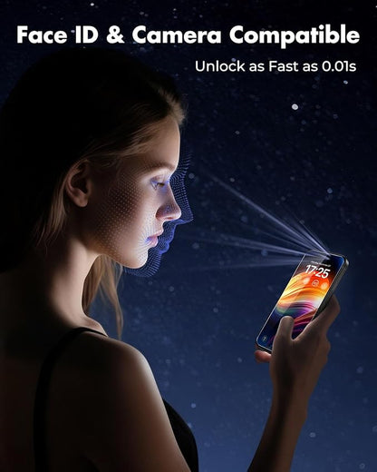 UNBREAKcable 2-Pack Screen Protector for iPhone 15/16, Double Shatterproof Tempered Glass [Easy Installation Frame] [9H Hardness] [99.99% HD Clear] [Case Friendly] for iPhone 6.1 inch