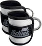 Schiek Sports 1707 Ankle Cuffs - Ideal for Glute Kickbacks and Cable Machine Workouts - Durable and Built To Last