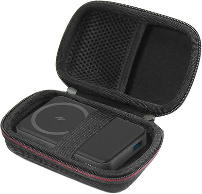 Soft Travel Protective Case for Anker 633 Magnetic Battery (MagGo), 10,000mAh Foldable Magnetic Wireless Portable Charger, 20W USB-C Power Delivery (Only Case)