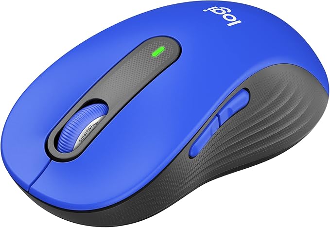 Logitech Signature M650 L Full Size Wireless Mouse - Classic Blue